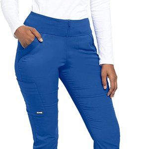 BARCO Grey's Anatomy Impact GIP554 Women's 6-Pocket Jogger Pant New Royal M
